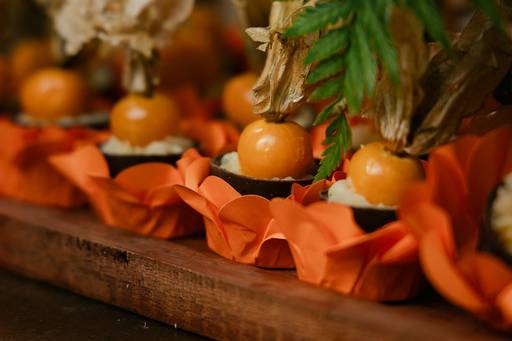 Psysalis e maracujá