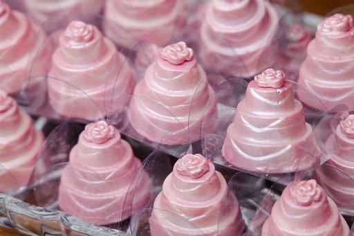 Mini bolo tres andares