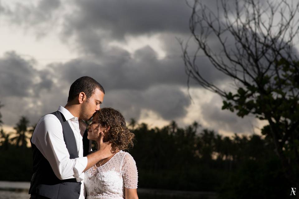 Trash the dress Ingrid e João