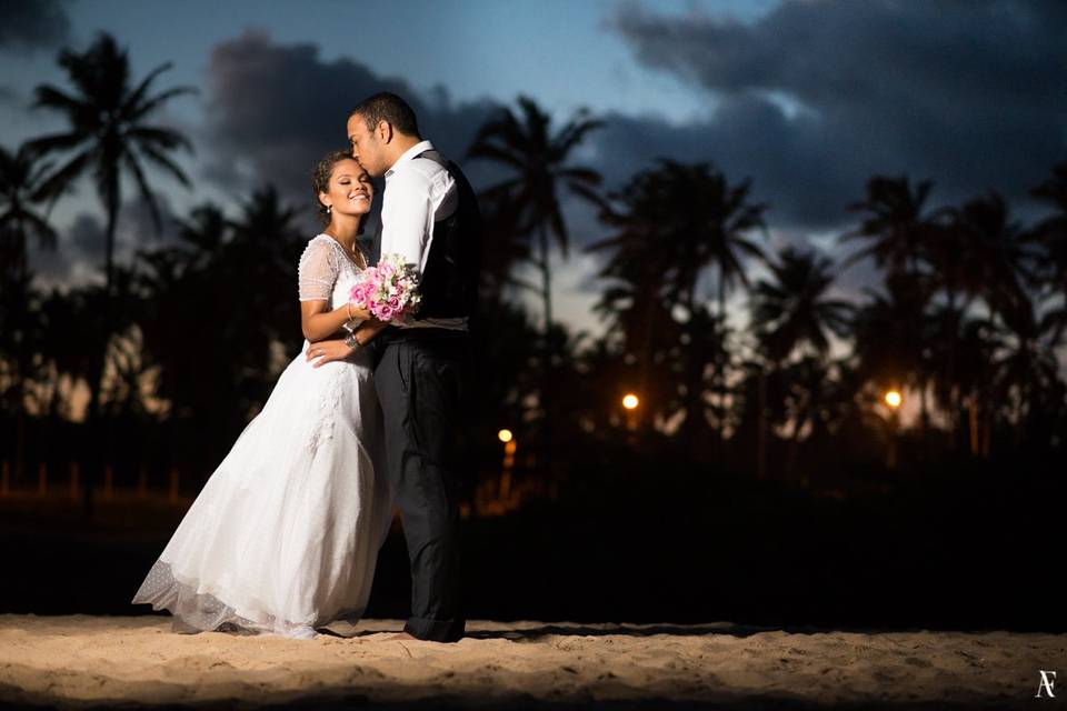 Trash the dress Ingrid e João