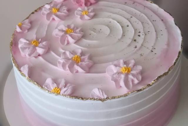 Bolo flores