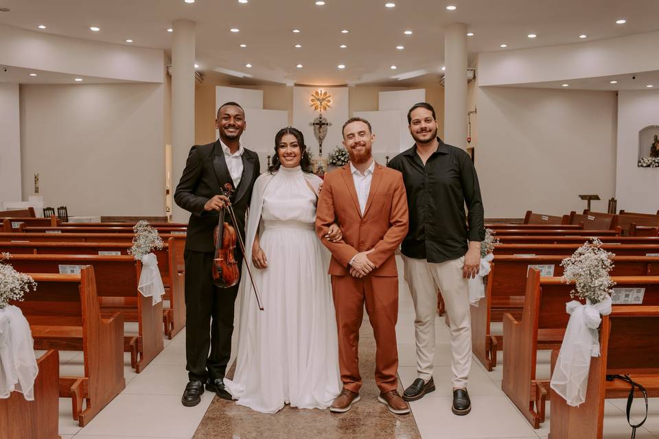 Violinista para casamento