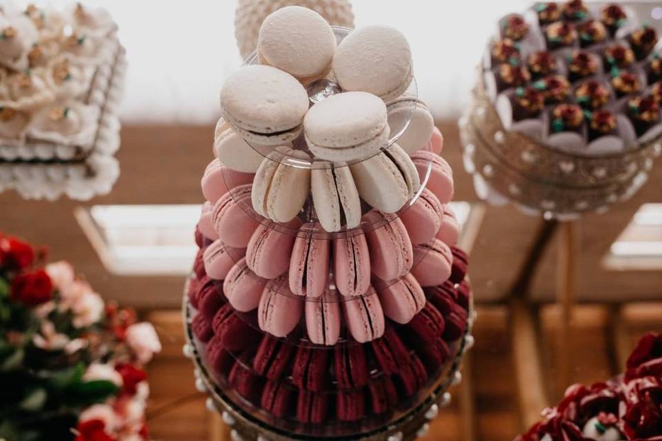 Torre de macarons