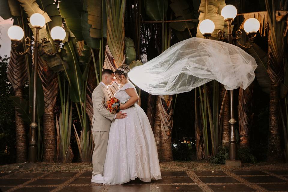 Nadine e Gustavo