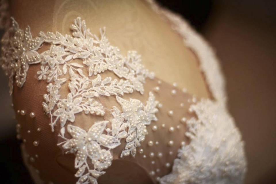 Detalhe do vestido