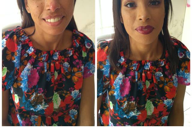 Antes e depois