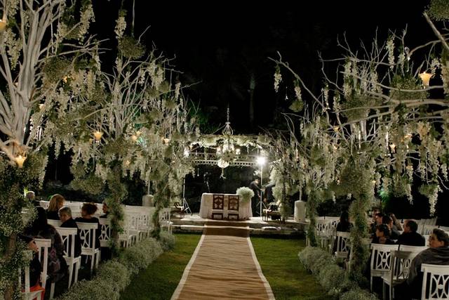 Decoração branca