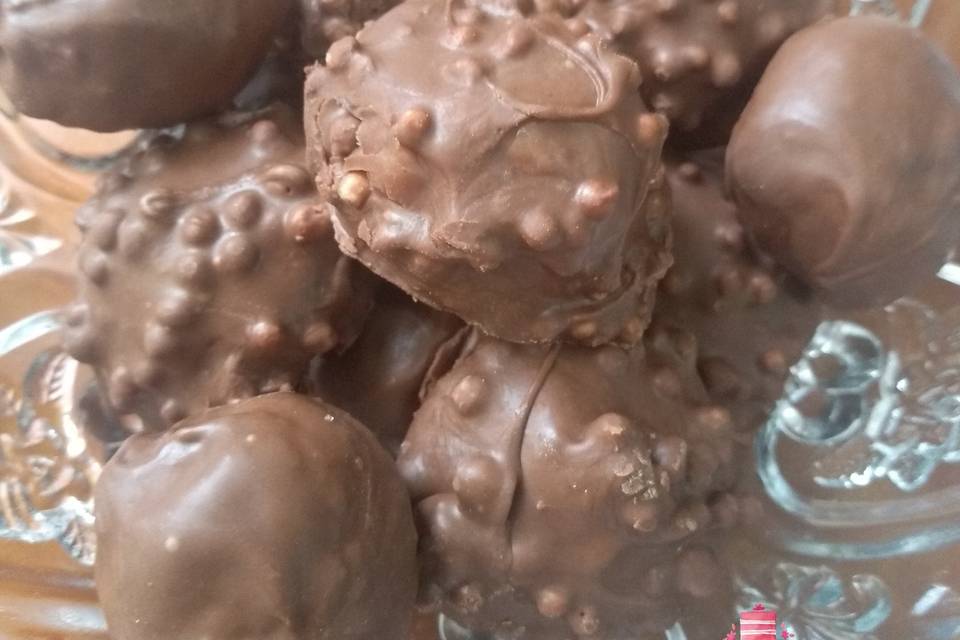 Bombons e trufas