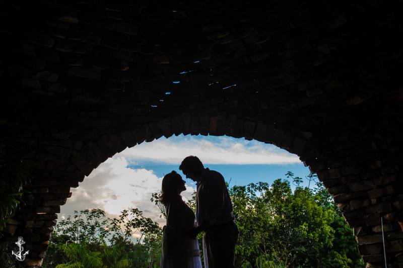 Ensaio externo pré casamento