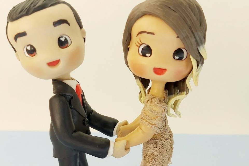 Topo de noivos casal civil