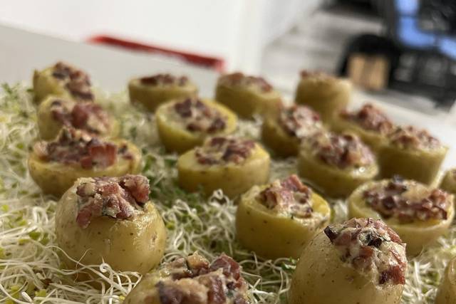 Mini batata de Cream cheese