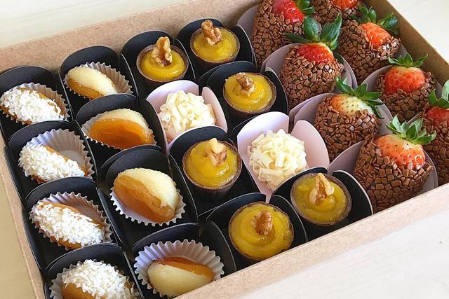 Caixa de doces finos