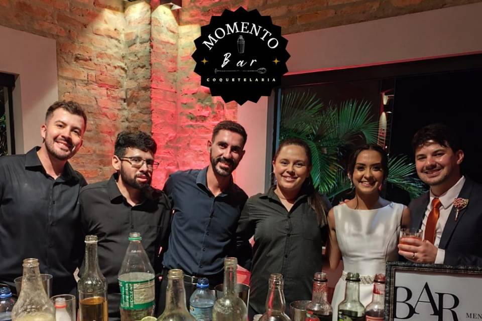 Equipe e noivos. Luana&Petrus.