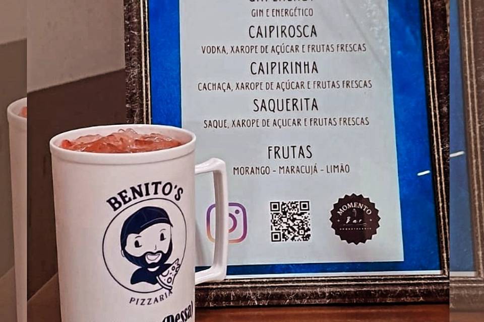 Cardápio exclusivo.