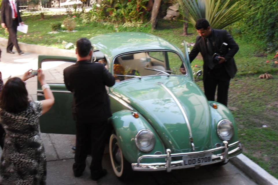 Fusca 1960 o primeiro modelo.