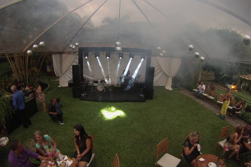 Eventos sob tenda