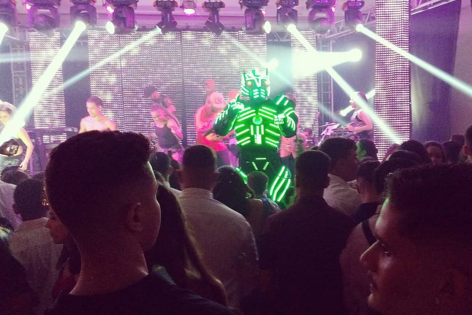 Robozão de Led