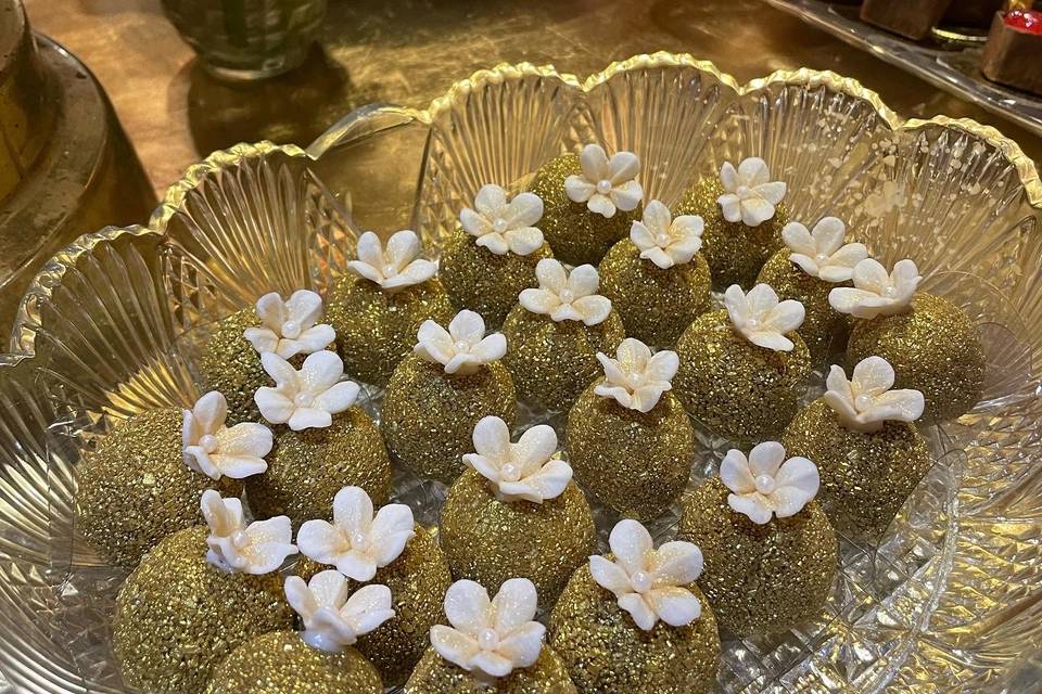 Brigadeiro floral luxo