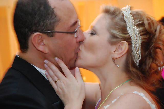 Beijo do casal