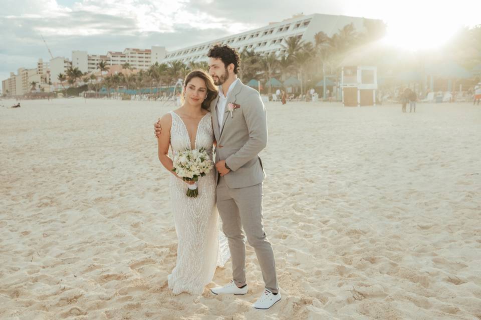 Paula e James - Cancun