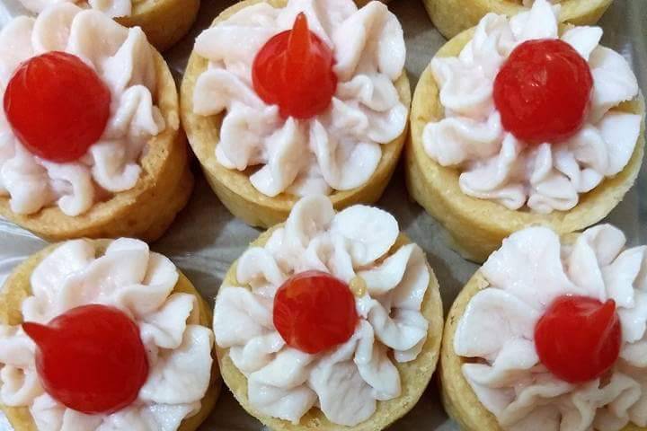 Canapés de peito de perú