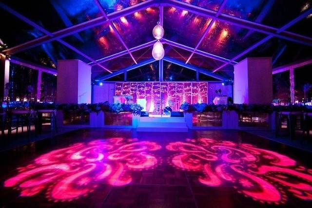 Decoração Efeito Luz Balada