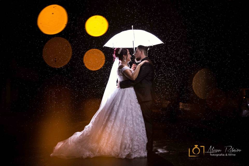 Casamento na chuva