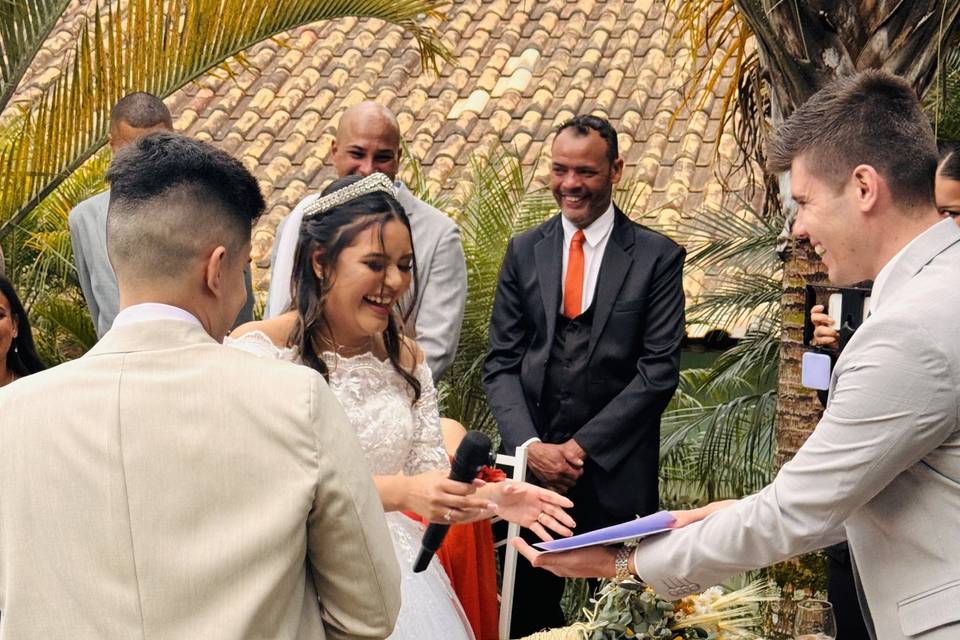 Celebrante de casamentos
