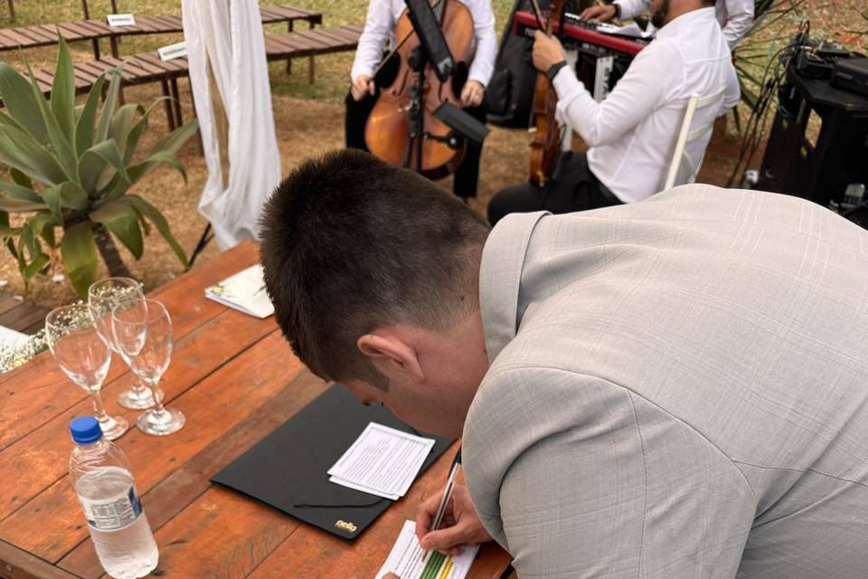 Celebrante de casamentos