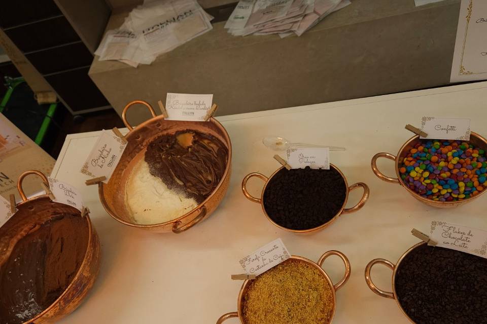 Brigadeiros de colher