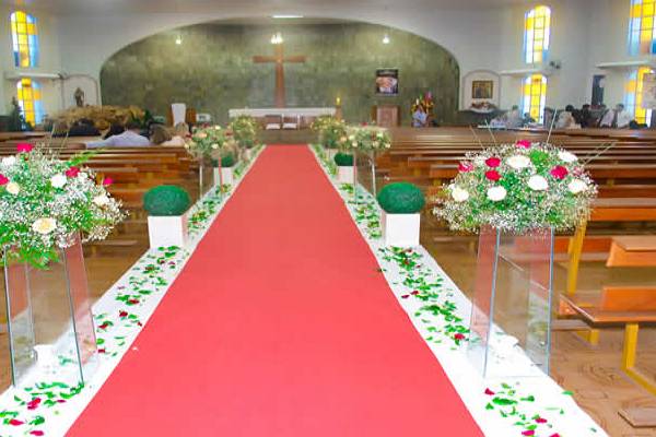 Decoração da igreja