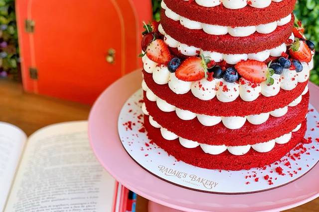 Red Velvet Naked Cake