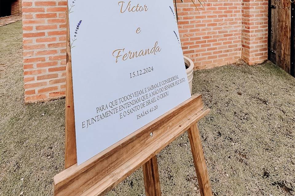 Entrada da cerimônia