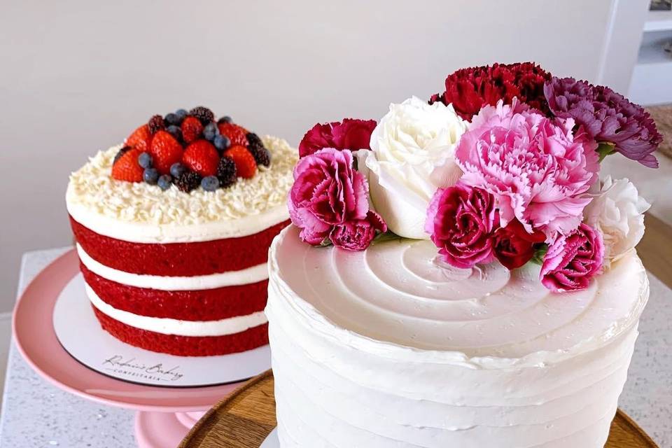 Bolo Naked Cake e Espatulado