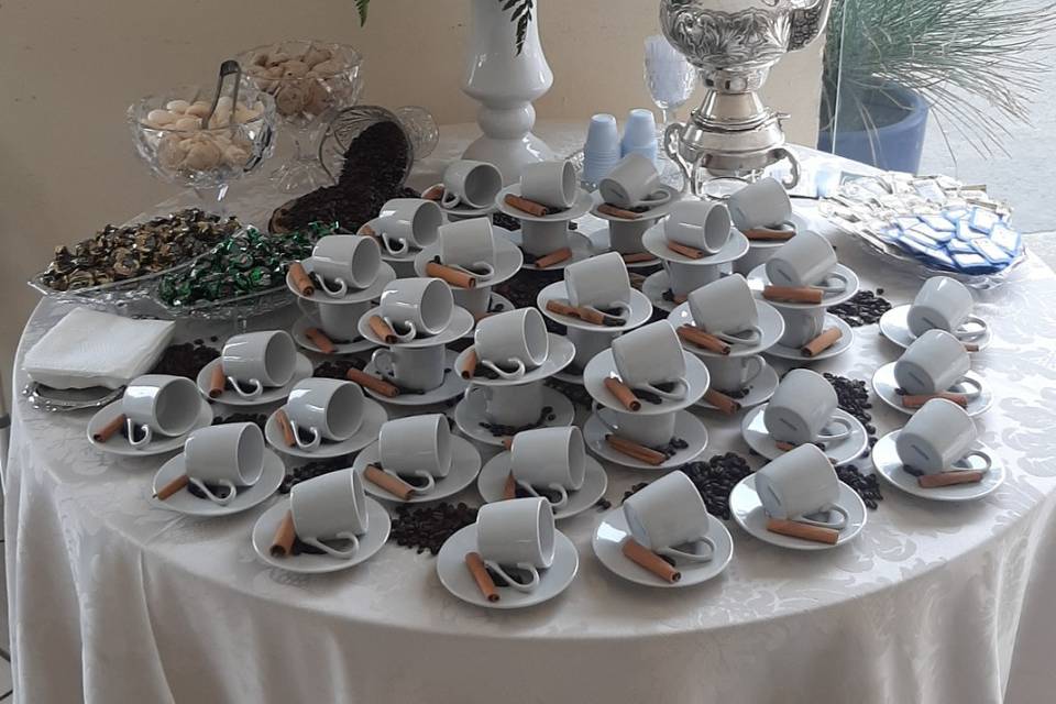 Mesa do café