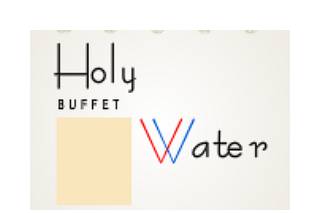 Buffet Holly Water