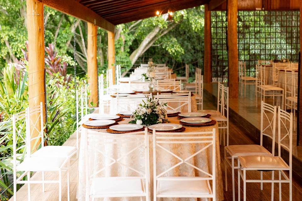 Mesas salão principal