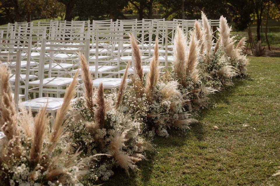 Cerimônia nas Palmeiras