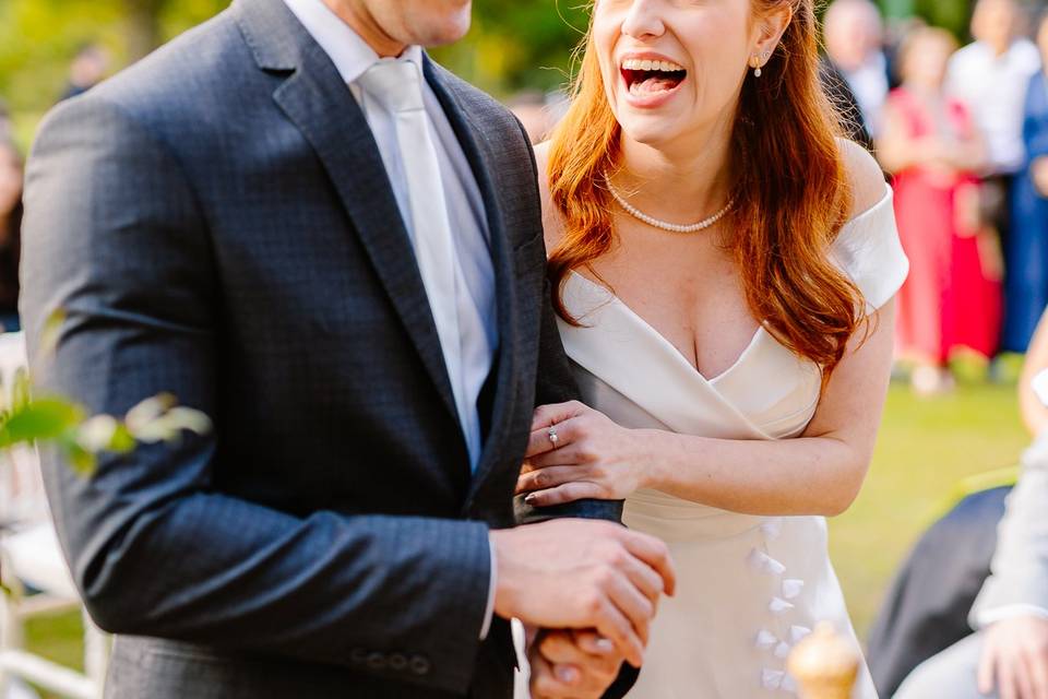 Cerimônia nas Palmeiras