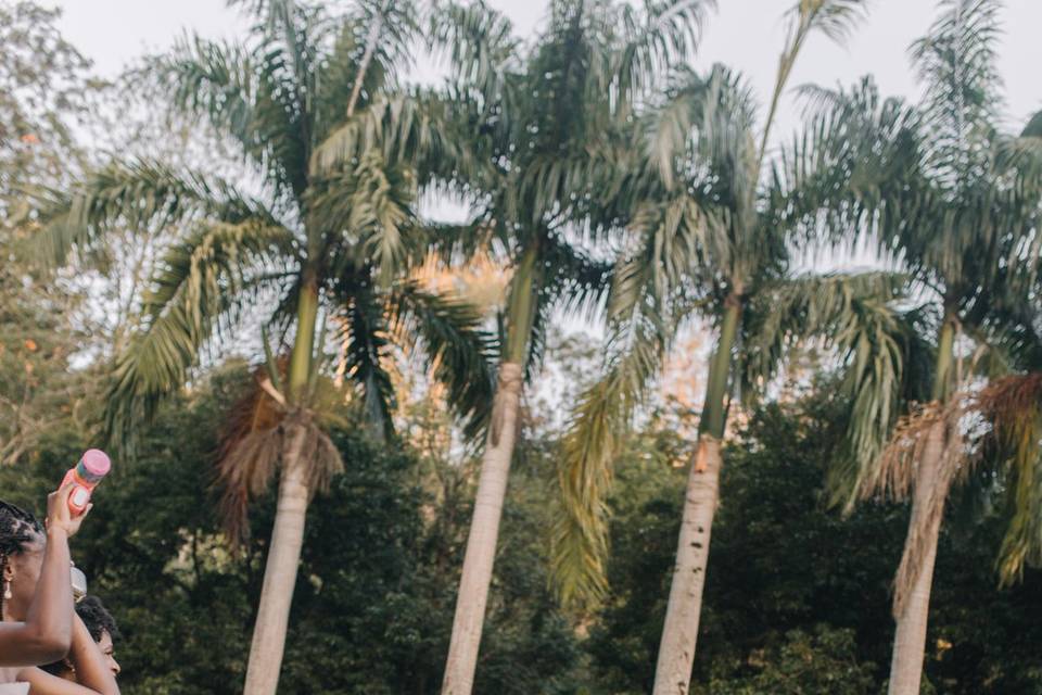 Cerimônia nas Palmeiras