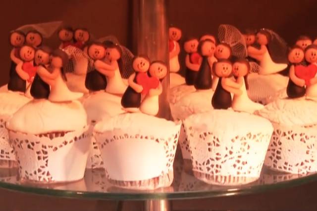 Cupcakes de casamento