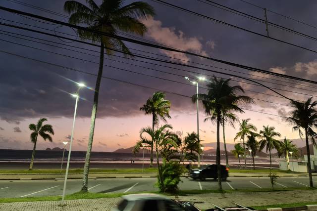 Pôr do sol com a melhor vista