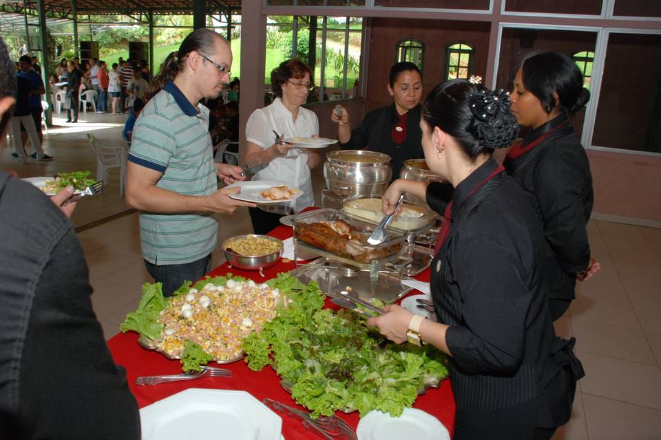 Mesa de buffet