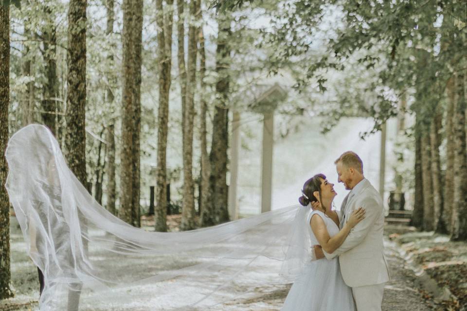 Casamento ao ar livre