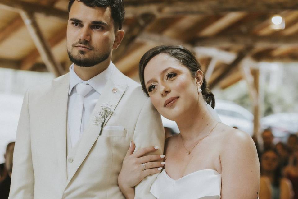 Casamento ao ar livre