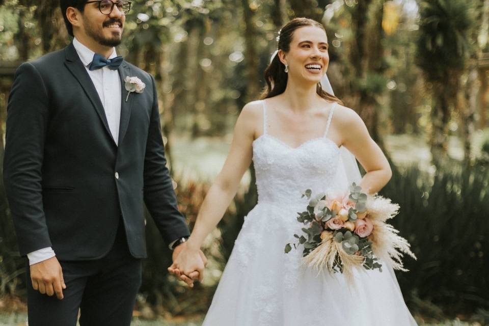 Casamento ao ar livre