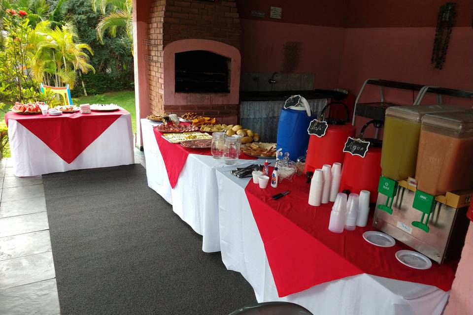 Mesa de buffet