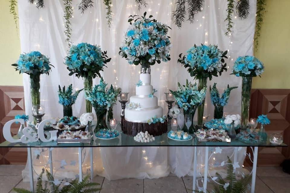 Decoração casamento Ca e Gui