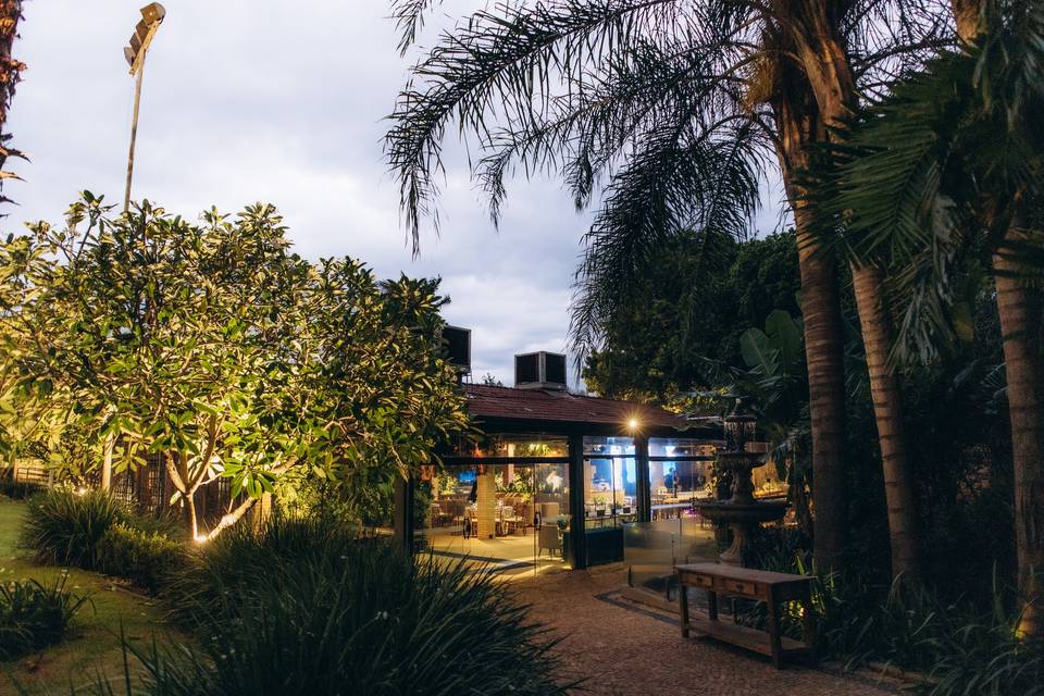 Iluminação em todo Jardim