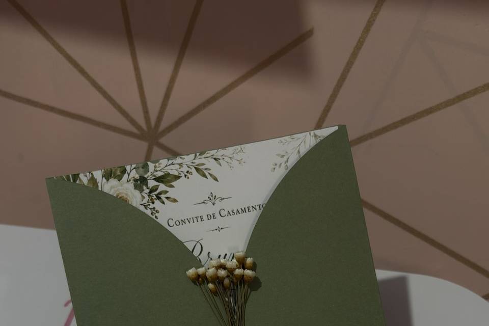 Convite de Casamento